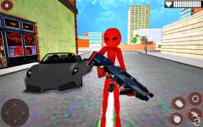 Stickman Monster Rope Hero: City Crime Simulator screenshot 4