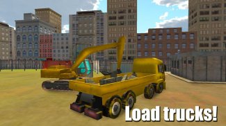 Heavy Excavator Driver Sim 3D screenshot 2