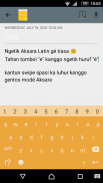 Keyboard Aksara Sunda screenshot 1