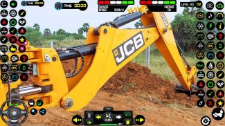 Snow Excavator JCB Loader Game screenshot 0