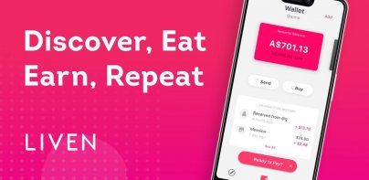 Liven - Eat, Pay & Earn Food