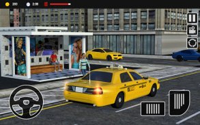 Crazy Taxi Driving Games Jeep Taxi: mô phỏng trò screenshot 2