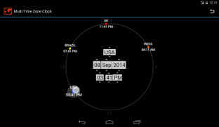 Multi Time Zone Clock screenshot 13