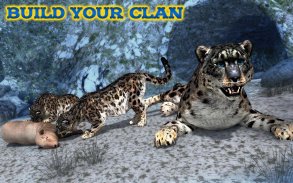 Forest Snow Leopard Sim screenshot 12