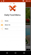 Daily Food Menu screenshot 0
