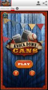 Knock Down Cans Game screenshot 0