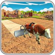 Bull Farming Village Farm 3D screenshot 2