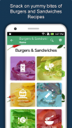 All Burger & Sandwich Recipes screenshot 3
