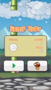 Flying Bird - Flapper Birdie Game screenshot 4
