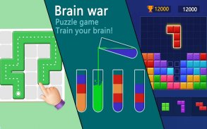 Brain war - puzzle game screenshot 22