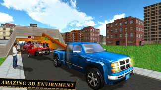 transporter Tow Truck Car Sim screenshot 9