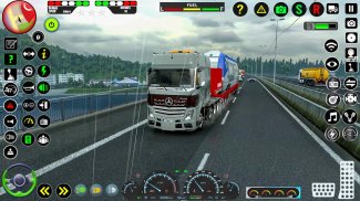 aus Straße Öl Tanker : echt Öl Tanker Spiel screenshot 0