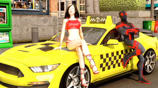 Super Hero Taxi Cab Driver 2021 screenshot 2