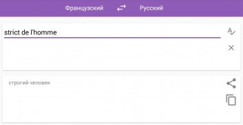 Русско-французский переводчик screenshot 3