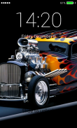 Hot Rod Lock Screen screenshot 1