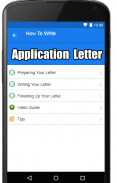 Application Letter Examples screenshot 2