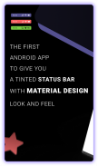 Material Status Bar Notific screenshot 1