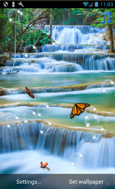 Waterfall Live Wallpaper APK for Android - free download on Droid Informer