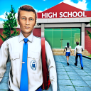 High School Life : School Game Icon