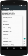 Phone Info SMSC Network Switch screenshot 4