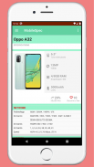 MobileSpec - Mobile Phone Full Specification screenshot 1