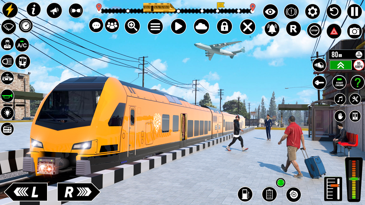 Download do APK de Jogos de simulador de trem 3D para Android