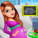 Mommy Care Newborn Baby Games icon