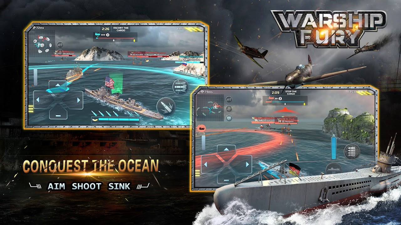 Warship Fury-Идеальная морская игра - Загрузить APK для Android | Aptoide