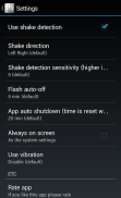 Shake Flashlight LED Pro screenshot 1