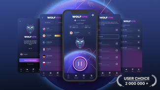 Wolf Vpn x Secure & Unlimited screenshot 3