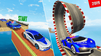 Crazy Car Stunt Racing Game 3D screenshot 2