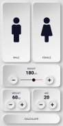 BMI, BMR & Ideal Weight Calulator screenshot 2