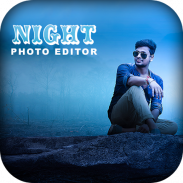 Night Photo Editor - Photo Frame screenshot 2