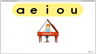 Vowel Sounds Song and Game™ (Lite) screenshot 3