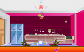 Ontsnappen Het roze Keuken screenshot 0
