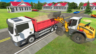 Police Forklift JCB Truck Game screenshot 1