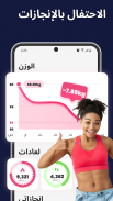 تمرينات للنساء - تطبيق Fitness screenshot 8