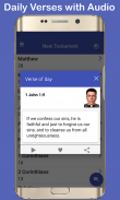 Holy Bible KJV - Offline Audio screenshot 2