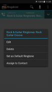 Rock ve gitar zil sesleri screenshot 6