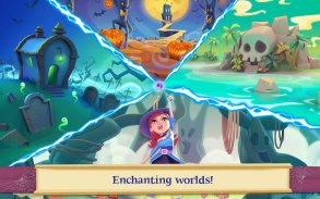 Bubble Witch Shooter Magical Saga em Jogos na Internet