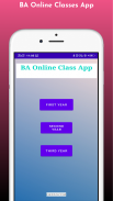 BA Online Classes App screenshot 3