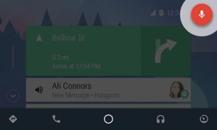 Android Auto : Google Maps, multimédia et messages screenshot 2