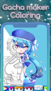 Gacha Life Maker Coloring screenshot 0