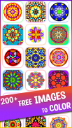Mandala Pixel Art Coloring screenshot 1