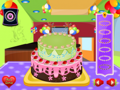 Decoración de la torta Juegos screenshot 5