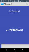 Ad facebook tutorials screenshot 1