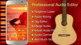 オーディオ MP3カッター ミックス コンバーター screenshot 0
