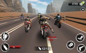 الطريق السريع حيلة دراجة نارية - سباق ألعاب VR screenshot 0