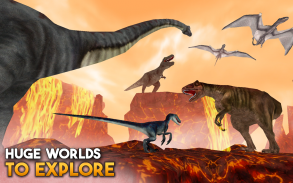 Dino World Online - Hunters 3D screenshot 0