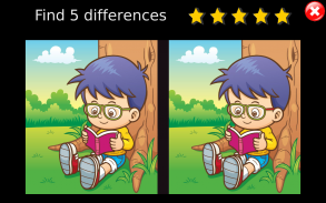 Find 5 differences for kids Free screenshot 2